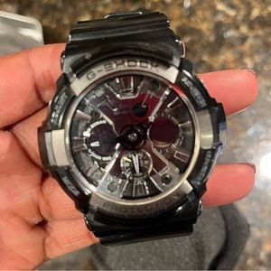 Black GShock men’s watch
